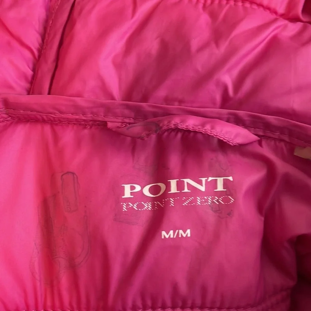 Point Zero Gray Long Sleeve Hooded Coat Size M‎